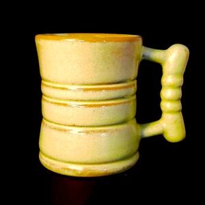 Frankoma Pottery Mug Comfort Handle 1960s C3